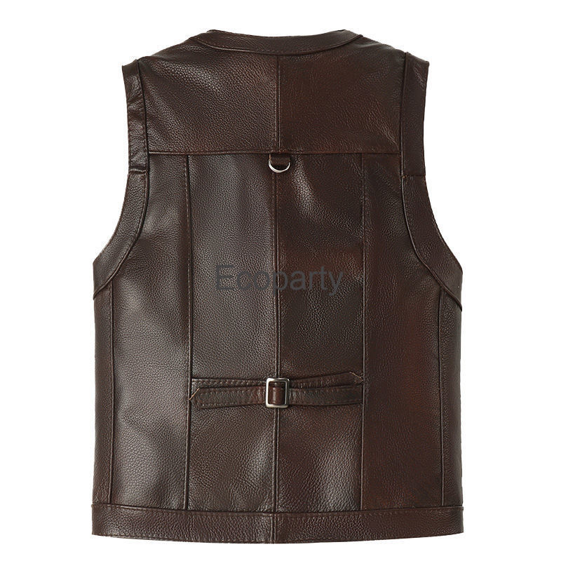 2024 Autumn Winter Leather Ves – Leather Work Vest Bewertung und Preis