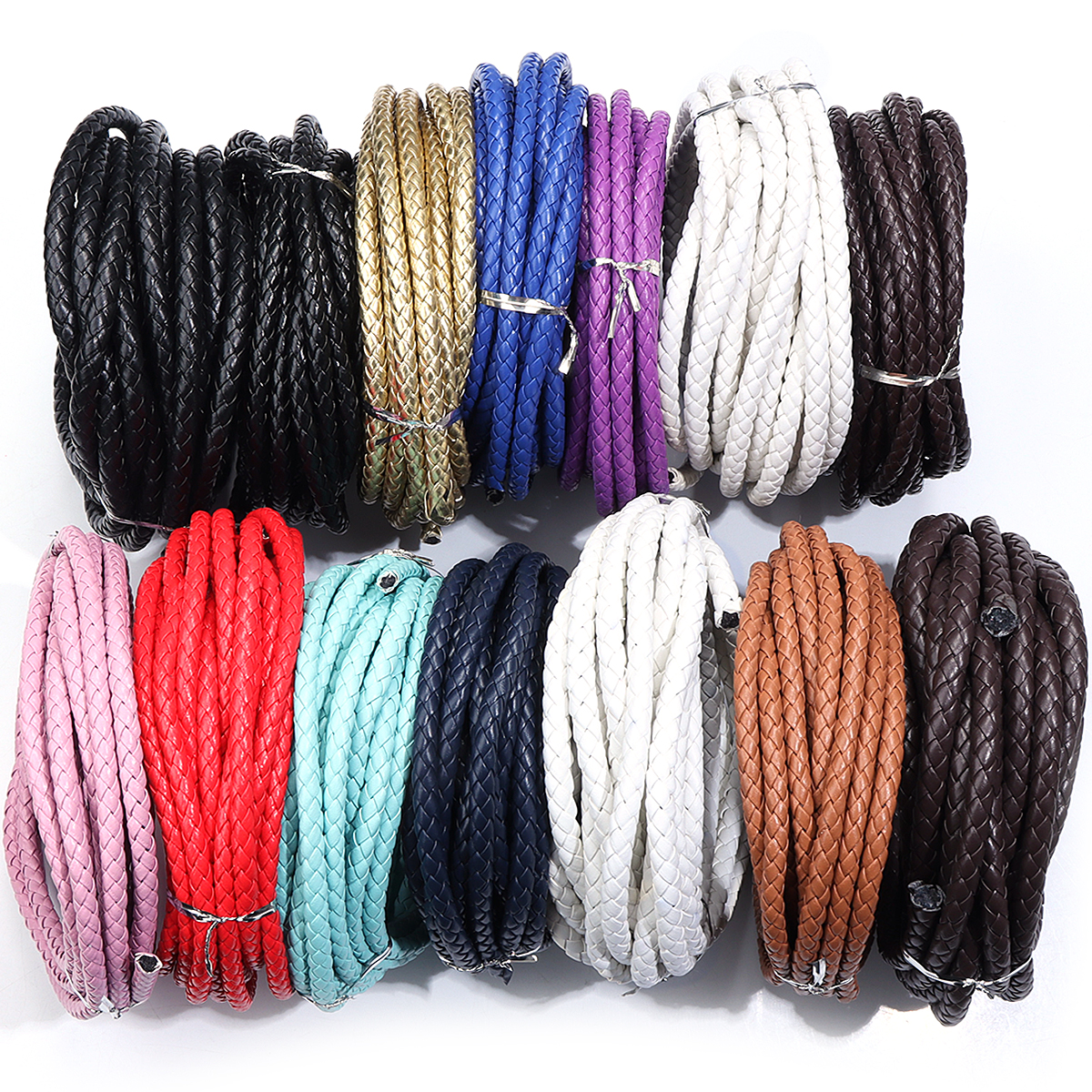 5 Yards/lot 6/7mm Braided Leat – Leatherwork Diy Bewertung und Preis