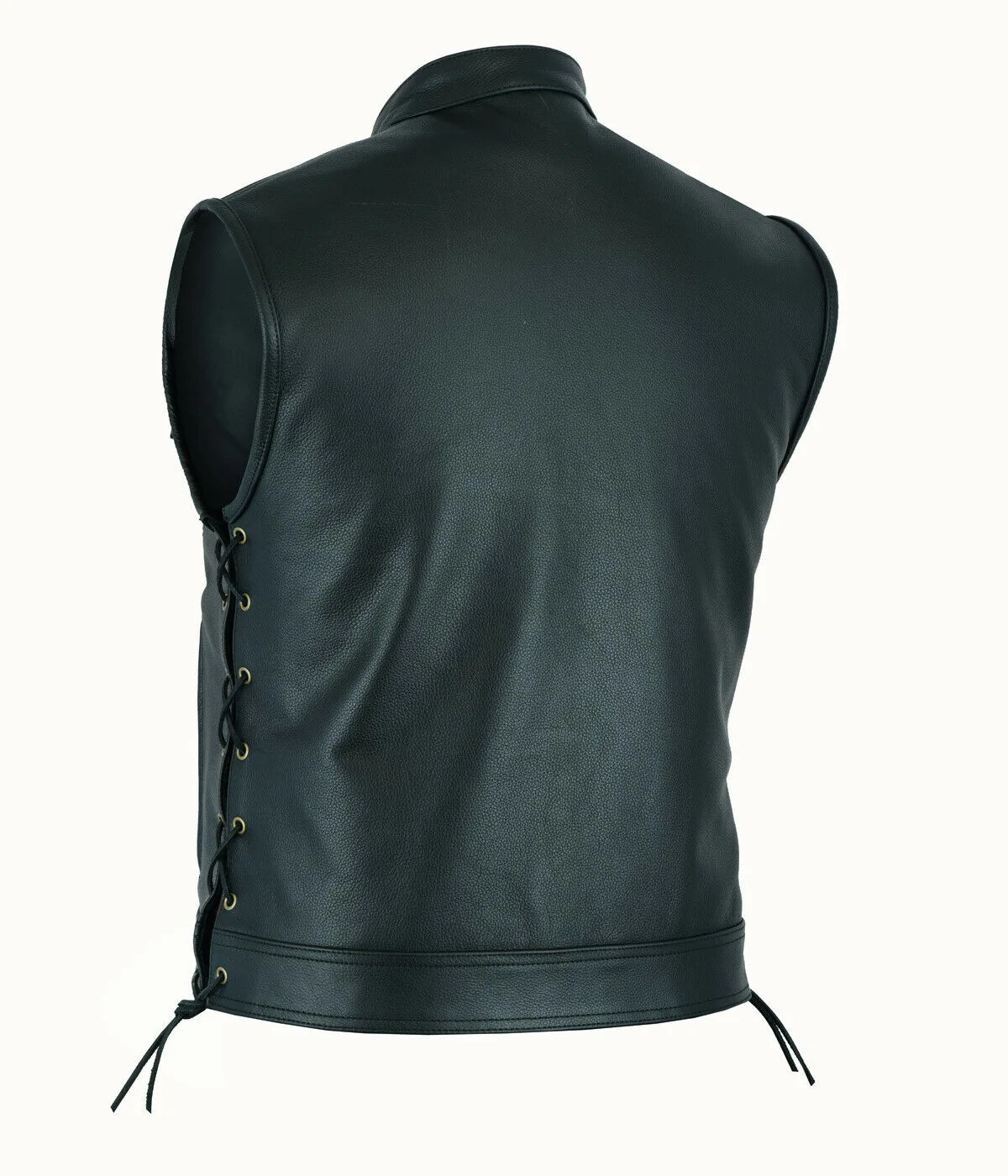 Vest Leather Punk Fashion Casu – Leather Work Vest Bewertung und Preis