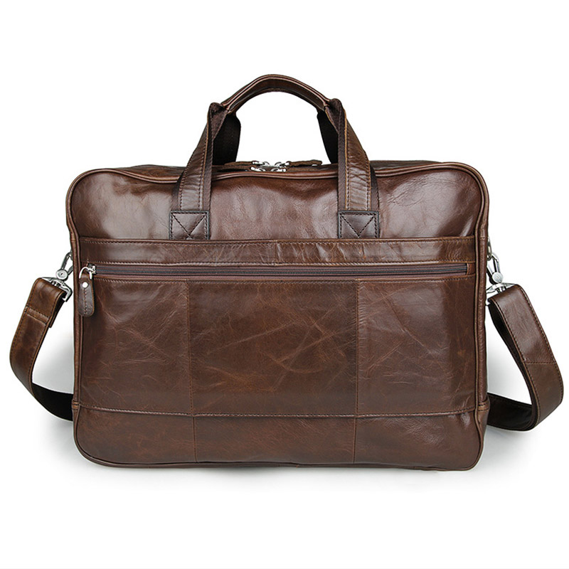 LACHIOUR Genuine Leather Men B – Leather Work Bag Men Bewertung und Preis
