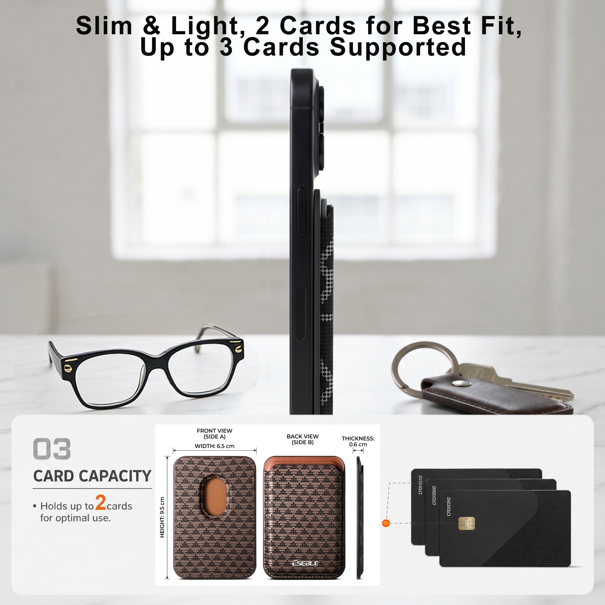 Strong Magnetic Slim Card Hold – Leather Work Leather Bewertung und Preis