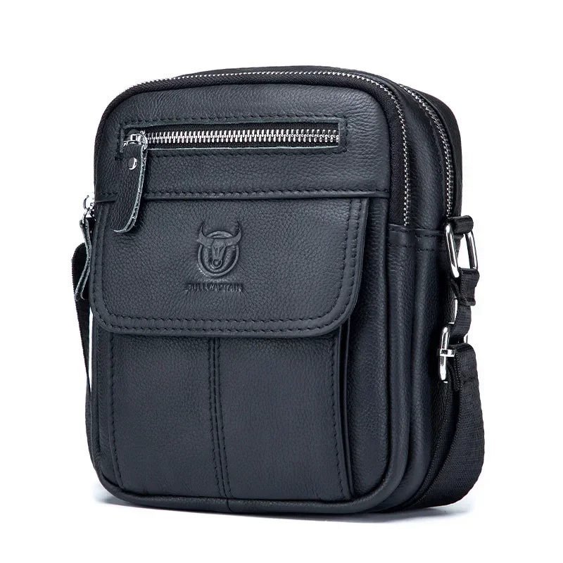 Bullcaptain Casual Men's Shoul – Leather Work Bag Men Bewertung und Preis