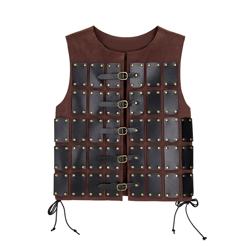 Medieval Viking Pirate Knight  – Leather Work Vest Bewertung und Preis